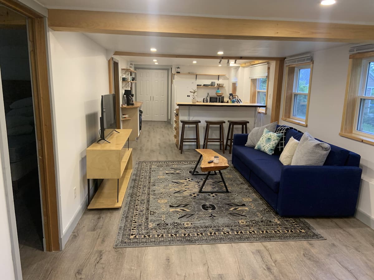 Lower living area at Coastal Oasis Halifax